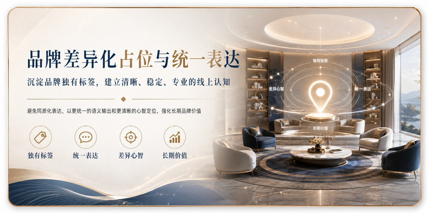 品牌差异化占位与统一表达